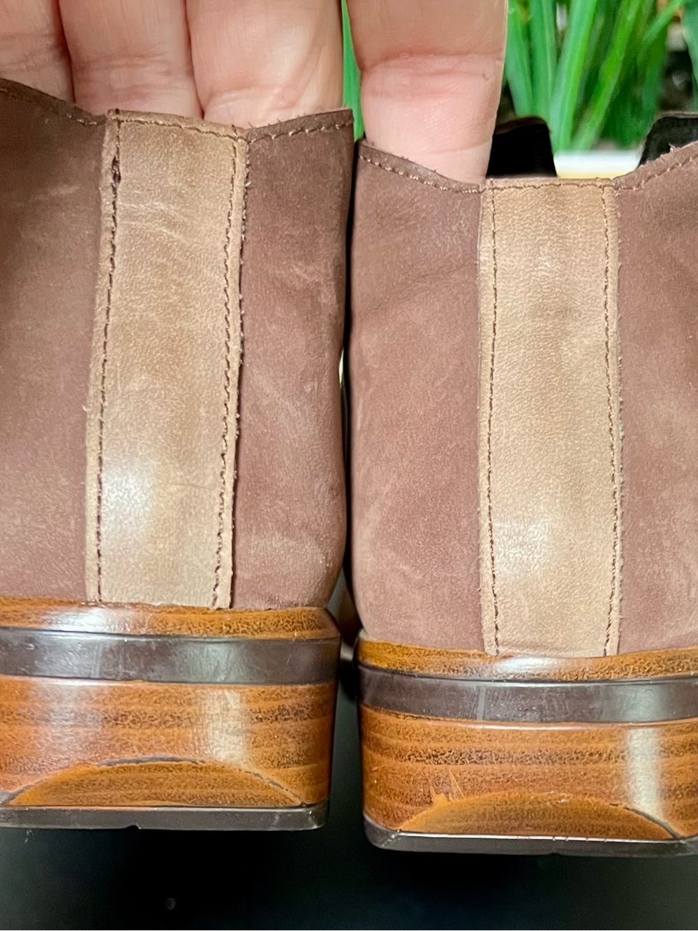 NAOT Camden Leather Pecan Brown Ankle Boots - Picture 6 of 10